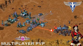 Red Alert 2  Mental Omega 336  Multiplayer PVP 4 [upl. by Sonafets]