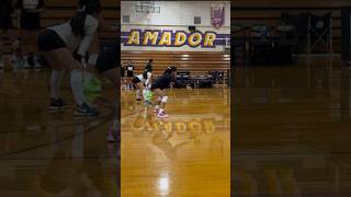 Volleyball Rallies  Amador Valley  Part 2 siennarivera carondelethighschool libero volleyball [upl. by Ayrotal12]