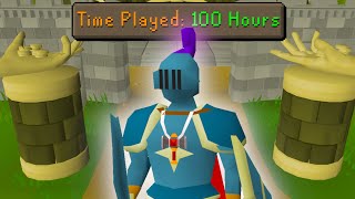 I Spent 100 Hours in RuneScape F2P worlds [upl. by Ellimak867]