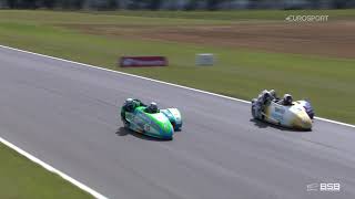 Molson Group British Sidecar Championship  Snetterton [upl. by Gallard316]