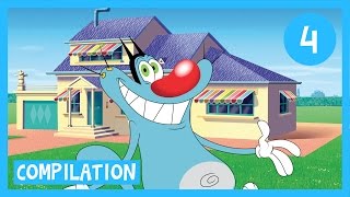 Oggy and the Cockroaches  Oggys House Compilation 1H in HD [upl. by Kennith]