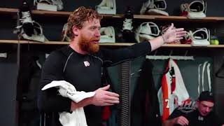 Jake Voracek Rips Into Team After 1st Period vs Lausanne HC  Behind the Glass Flyers Ep 3 [upl. by Notfa]