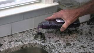 Contractor Craig  Fill Your InCounter Soap Dispenser With No Mess [upl. by Assena610]