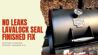 Oklahoma Joes Smoker Mods LavaLock Seal Install Pt 6 [upl. by Catlin]