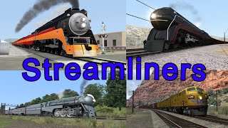 Streamliners Train Sim recreation [upl. by Eicnarf]