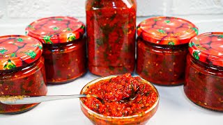 БОМБИЧЕСКИ ВКУСНО ГУСТОЙ ТОМАТНЫЙ СОУС БЕЗ КОНСЕРВАНТОВ НА ЗИМУ [upl. by Ruthy202]