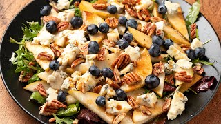 Pear Gorgonzola Salad recipe [upl. by Harry]