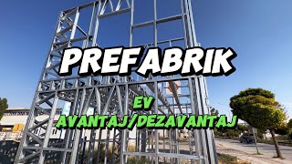 Prefabrik Ev Hafif Çelik Yapı AvantajDezavantajları [upl. by Ressan]