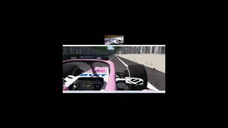 Assetto Corsa F1 BAKU from the First Race ACFL Formula 1 Sahara Force India VJM11 2018 simracing [upl. by Caputto592]