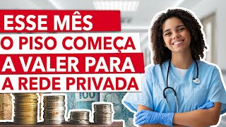 PISO SALARIAL para a REDE PRIVADA [upl. by Lerrad864]