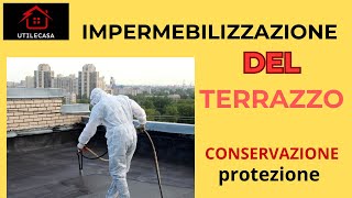 impermeabilizzazione terrazzo [upl. by Lalittah]