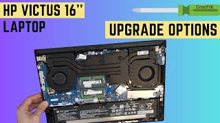 HP Victus Laptop  What are the Upgrade Options [upl. by Yeliw]