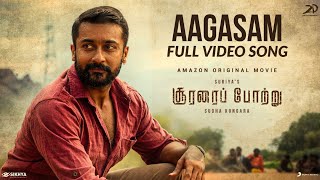 Soorarai Pottru  Aagasam Full video song  Suriya Aparna  GV Prakash Kumar  Sudha Kongara [upl. by Eissert939]