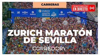 📺 STREAMING en directo del ZURICH MARATÓN DE SEVILLA 2023 [upl. by Okorih646]