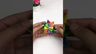 DIY Origami AntiStress Toy  Cute and Easy Paper Craft Tutorial [upl. by Sedinoel]