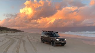 Moreton Island Long Weekend Land Rover Discovery 4 LR4 [upl. by Nadabas]