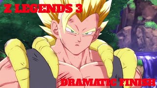 DRAMATIC FINISH GOGETA VS JANENBAZ LEGENDS 3 Y DRAGON BALL FIGHTER Z [upl. by Esalb]