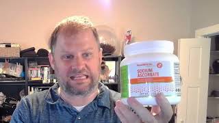 Review of NutriBiotic  Sodium Ascorbate Buffered Vitamin C Powder 22 Lb  Vegan NonAcidic [upl. by Ailes409]