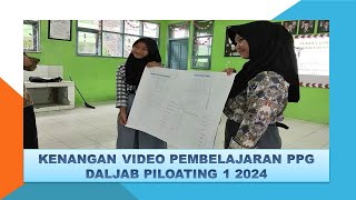 VIDEO PRAKTIK UKIN PPG GURU TERTENTU DALJAB PILOATING 1 2024KENANGAN [upl. by Heron]