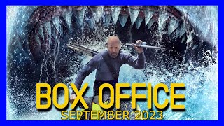 BOX OFFICE of 2023 Top 30  SEPTEMBER Worldwide [upl. by Tabshey]