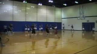 Dodgeball headshot  Ref gets hit in the head  Kentucky Classic [upl. by Pulcheria]