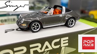 164 Porsche Singer 911 Targa Pop Race [upl. by Northey]