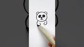 How to draw a bear 곰 그리기 クマの描き方 Comment dessiner un ours painting draw drawing [upl. by Halona404]