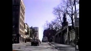 Gottingen St Downtown Halifax Nova Scotia 1989 [upl. by Ekim137]