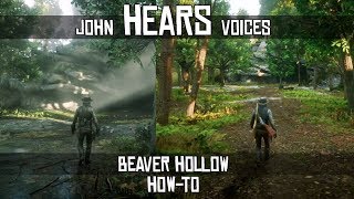 Epilogue  John Hears Voices Of Arthur amp Dutch at Old Gang Campsites  Beaver Hollow  RDR2 [upl. by Cathi]