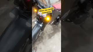 Motor star mx150 restoration fypシ゚viral hondamotorcycle diy [upl. by Dawkins]