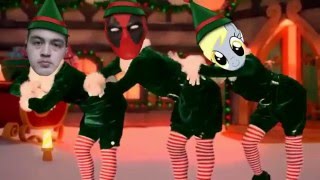 Christmas Santa Work Shop dance Elf Yourself [upl. by Stout]