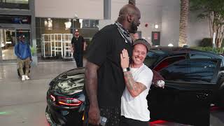 quotThe Hellshaqquot Shaquille Oneals 3rd custom built 2022 Dodge Charger widebody by Forbes Performance [upl. by Mit]