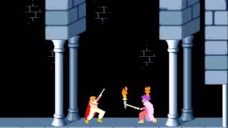 Prince of Persia 1 Into the dungeon  Level 13 and 14 [upl. by Nonnahsed]