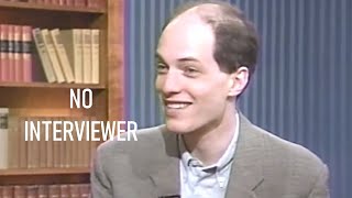 Unintentional ASMR Alain de Botton English Accent NO INTERVIEWER Interview About Philosophy [upl. by Nuhsar]