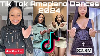 Best of amapiano dance challenges  2024 🔥🥵😱 tiktokamapianodances amapiano tiktokviral trending [upl. by Otreblif]