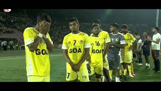 final match Santosh Trophy 202324 highlights Goa vs Services GJO stadium yupia Arunachal Pradesh [upl. by Edbert]