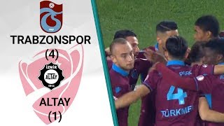 Trabzonspor 4  1 Altay MAÇ ÖZETİ Ziraat Türkiye Kupası 5 Tur Rövanş Maçı [upl. by Pillyhp]