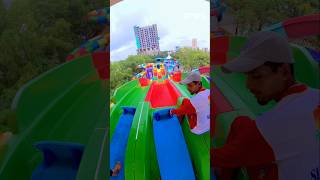 POV  Multi Lane Water Slide  BK Water Park Mumbai short waterslide waterpark [upl. by Ainslie]