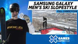 Samsung Galaxy Men’s Ski Slopestyle FULL COMPETITION  X Games Aspen 2024 [upl. by Iffar]