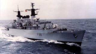 HMS BROADSWORD THE FALKLANDS WAR [upl. by Ahiel]