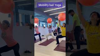 Mobility ball Yoga workout yoga fitness [upl. by Devaj]