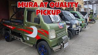 Pinakamura na Loaded and Customized Suzuki Transformer Pickup Da63tDa62tScrum 4x4 manual Aircon Fi [upl. by Elena]