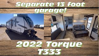 The Ultimate Guide to the 2022 Heartland Torque T333 Toy Hauler [upl. by Piggy309]