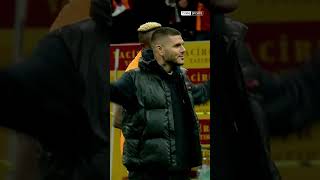 🟡🔴 Galibiyet üçlüsü Mauro Icardi ve Victor Osimhenden shorts galatasaray [upl. by Yuk]