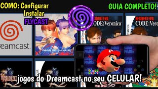 FLYCAST Dreamcast emulator android GUIA tutorial COMO instalar configurar adicionar jogos e bios [upl. by Notsnorb120]