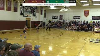 Girls Varsity Basketball Millersburg vs Fairfield [upl. by Soll]