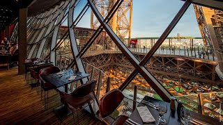 Gourmet Dinner in the Eiffel Tower [upl. by Clarkson]