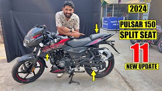 New Bajaj Pulsar 150 quotTWIN Discquot 2024 model Launch Price mileage Features Full Review [upl. by Kciremed]