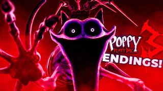 The Poppy Playtime Chapter 3 MOVIE ALL ENDS SECRETS amp LORE [upl. by Setsero]