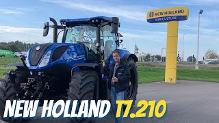 New Holland T7210 Auto Command tractor  Gebr Weststrate BV [upl. by Converse]